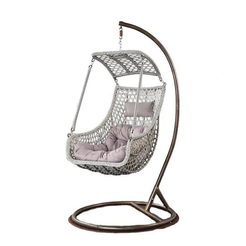 Leisure Morden Style Outdoor Rattan Hanging Garden Swing Chair