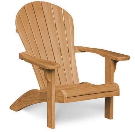 Teak Adiroundack Garden Chair Outdoor Wood Furniture