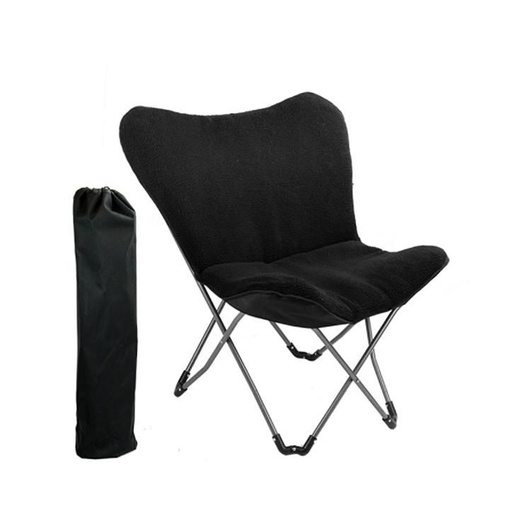New Ultra Lightweight Folding Camping Chair with High Back with Armrest