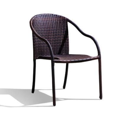 China Outdoor Chair Stackable Rattan Chair