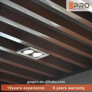 2021 Motorized Retractable Aluminum Louver Roof with LED Light