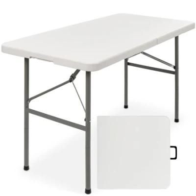 4FT Portable Folding Event Plastic Dining Table