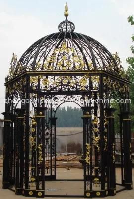 Forged Iron Garden Hexagon Pavalion Gazebo