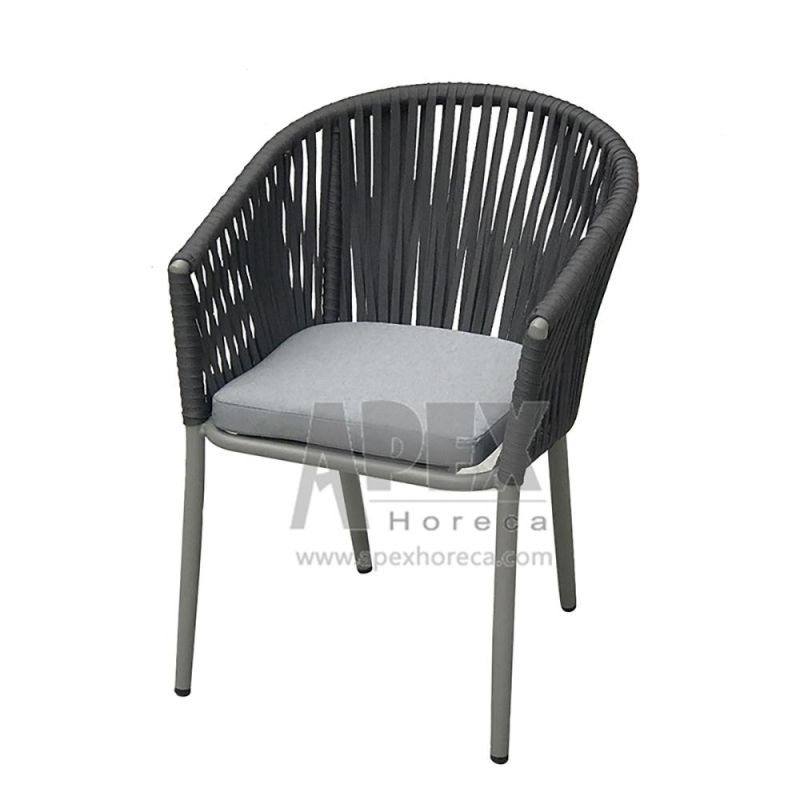 Modern Outdoor Furniture Garden Woven Chair Patio Dining Chair Wholesale