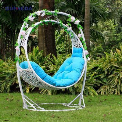 Sunneda Rattan Hanging Chair Garden Indoor Outdoor Swing Chair