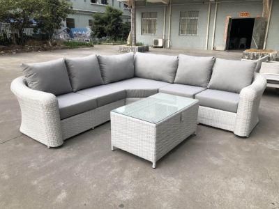 Combination Customized Darwin or OEM Foshan Cheap Rattan Sleeper Sofa