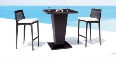 Outdoor Furniture Contemporary Rattan Bar Set (WF-060020)