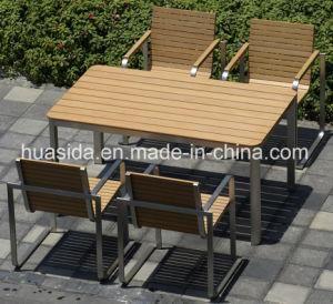 Outdoor Dining Table with Square Design Chairs