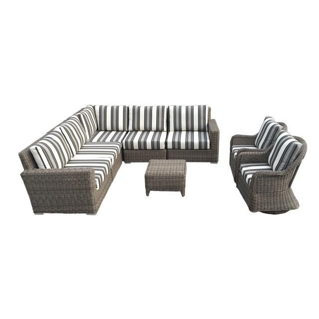 F-Outdoor Garden Furniture Wicker Sofa Set (CF969)