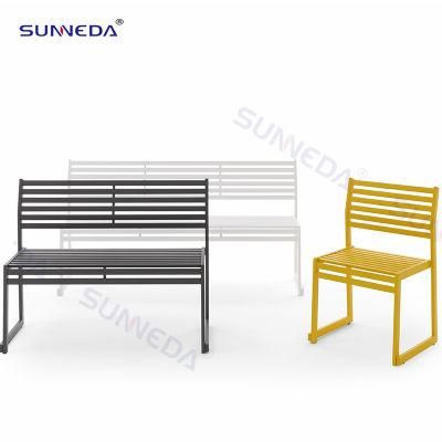 Modern Stackable Structure Outdoor Furniture for Garden and Commercial Usage