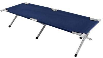 Best Sale Adjustable Design Single Metal Frame Camping Folding Bed