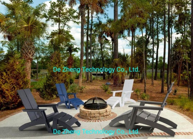 Garden Wooden Chair Portable Outdoor Balcony Patio Folding Beach Wooden Ottoman