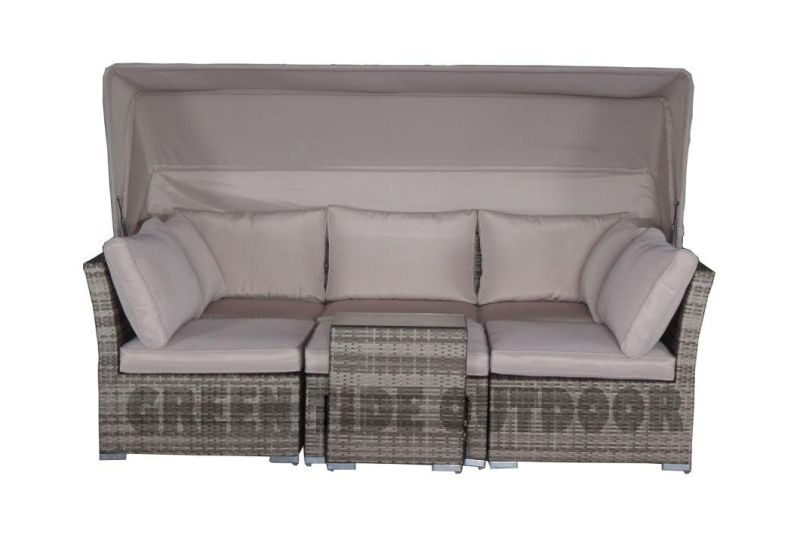 Outdoor Patio Garden Furniture Rattan Wicker Lounge Sofa Set 5PCS for Home Hotel