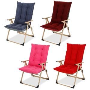Luxury Home Furniture Folding Chair with Seat Cushion