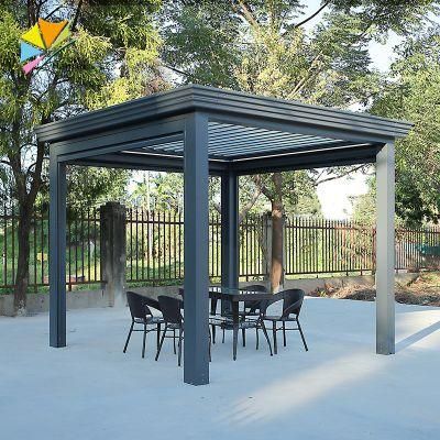 Top Quality Customized Size Outdoor Waterproof Retractable Aluminium Pergola