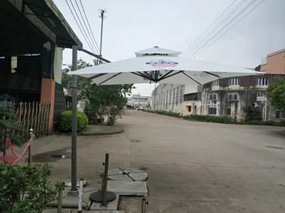 Powder-Coated Aluminum Pipe/Tube Picnic with Hole Table for Beach Umbrella