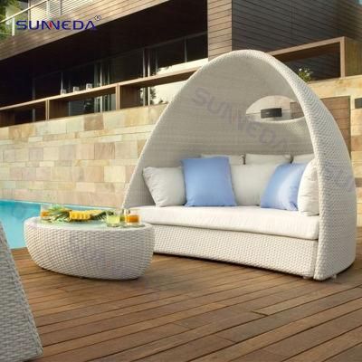 Outdoor Pool Rattan Furniture Sun Lounger Sun Bed Beach Chair