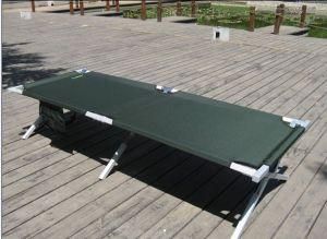 Military Outdoor Folding Bed 600d Nylon Camping Bed