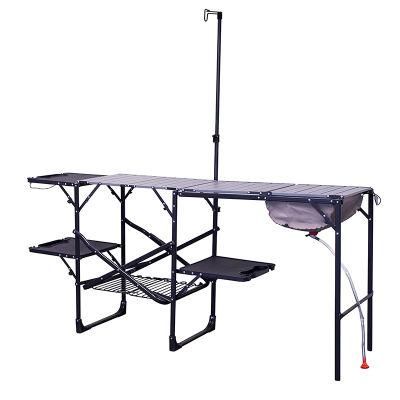 Outdoor Portable Camp Kitchen Outdoor Folding Table