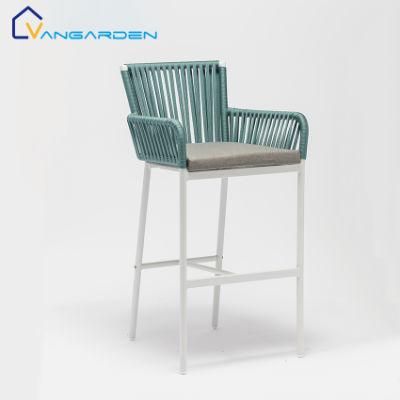 Praslin Plastic Rope Batyline Compact Balcony Chair Outdoors