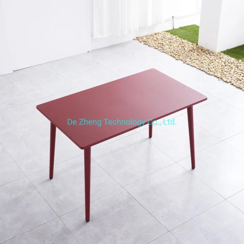 Commercial Use Restaurant Dining Table Outdoor Bistro Dining Bar Furniture