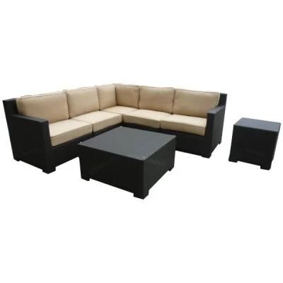H- Outdoor Foshan Modern Furniture Leisure Rattan Sofa Set 2016