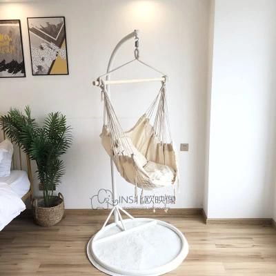 Cradle Cotton Rope Knitting Hanging Chair Bohemian Hanging Basket