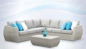 Outdoor Garden Rattan Wicker Furniture Fashion Luxury Lounge Sofa Set
