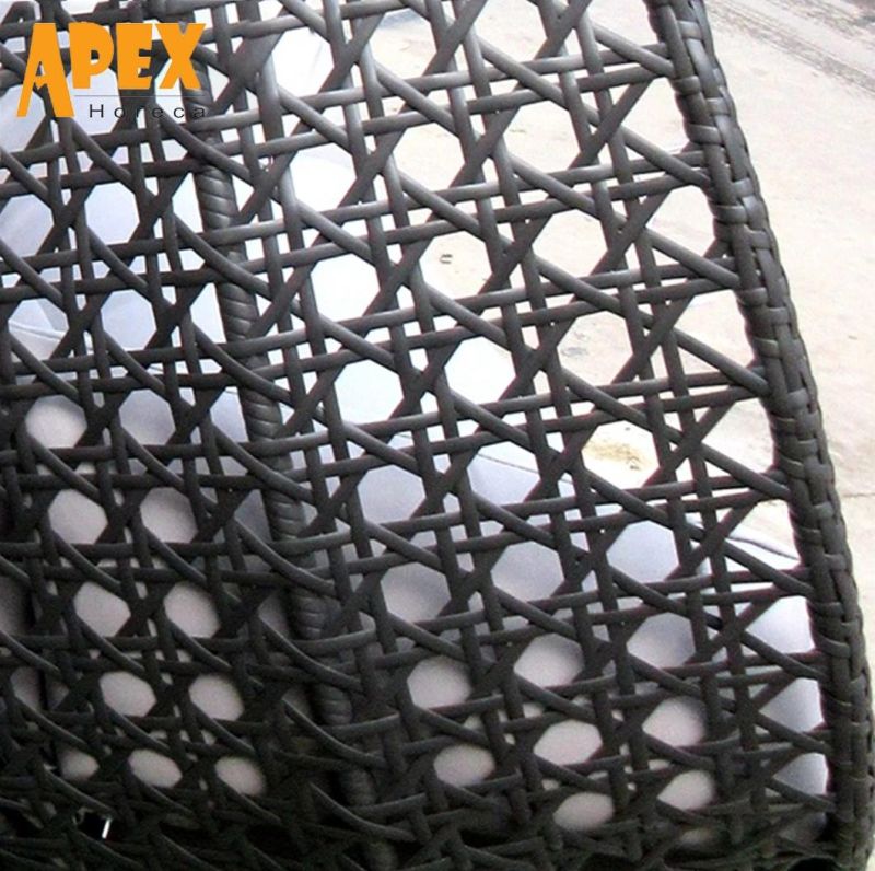 Outdoor Indoor Living Room Garden Patio Bistro Balcony Metal Aluminium Frame Rattan Furniture Egg Swing Chair