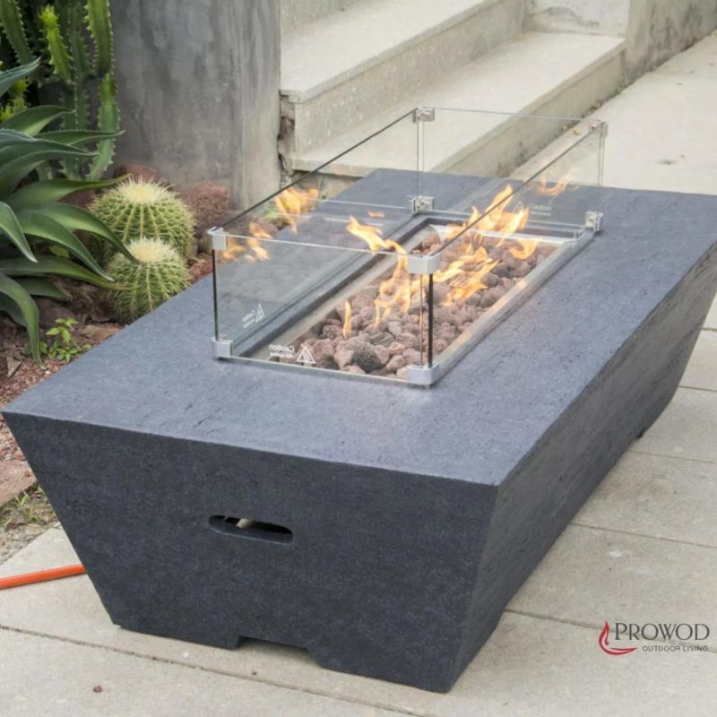 Gazebo Simple Looking Certificated CE Approved Fire Table Gas Fire Pit