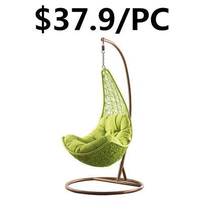 Best Design Leisure Modern Rattan Hanging Wicker Garden Swing Chair