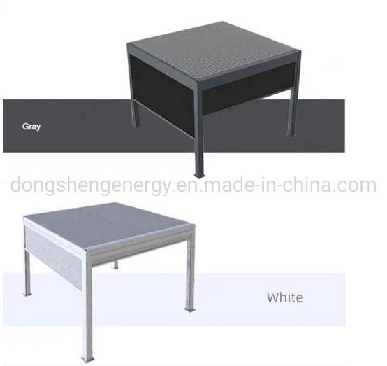 Aluminum Bioclimatic Pergola with Zipscreen System