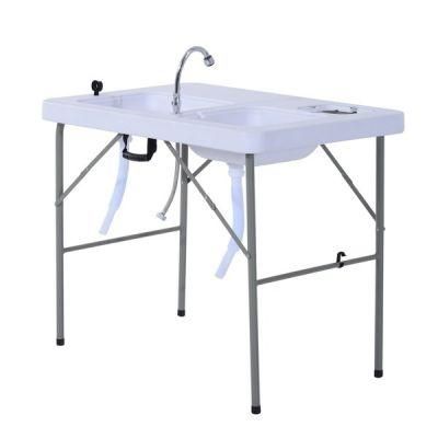Fish Table Fillet Hunting Cleaning Cutting Camping Sink Table