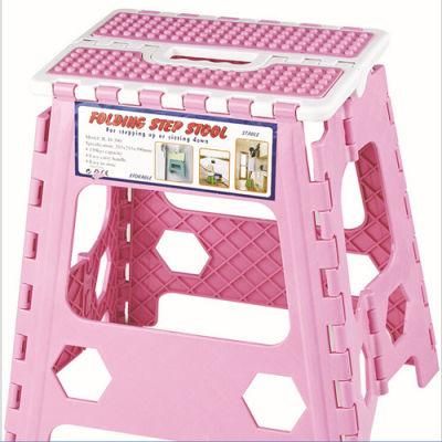 Comfortable Plastic Foldable Chair with En-14183