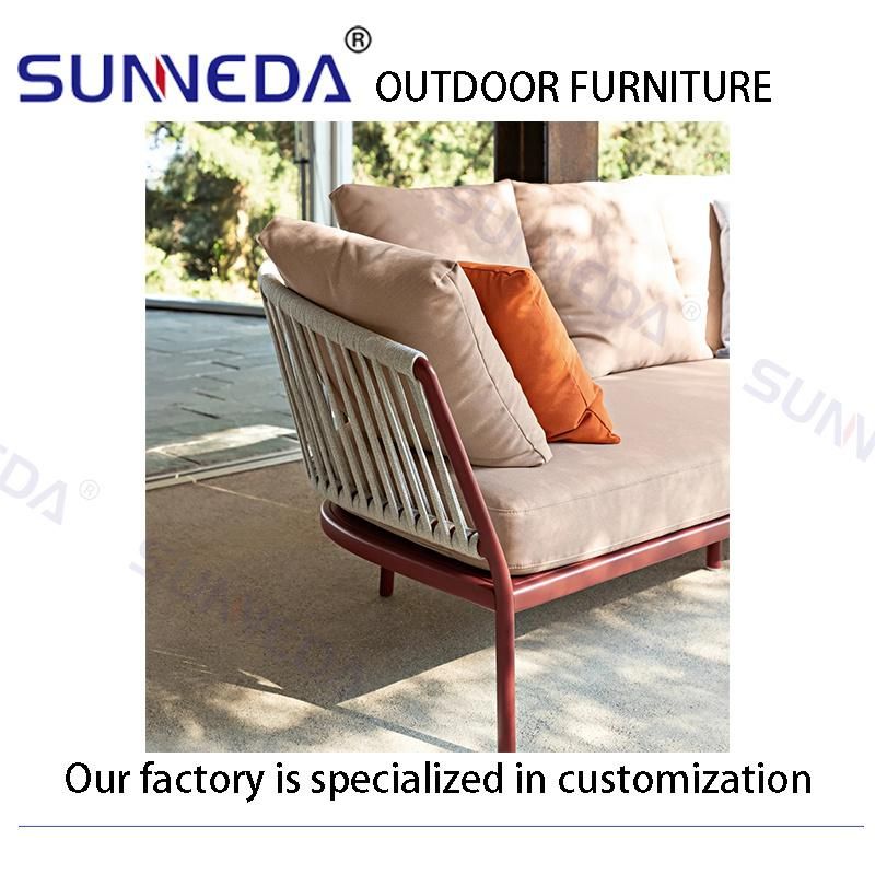 High Quality Outdoor Comfortable Home Bed Cushion Fluffy Sofa Set