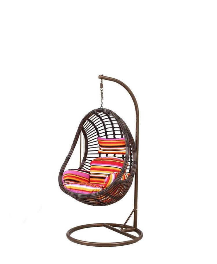 Premium Popular Customized Garden Indoor Hanging Wicker Egg Swing Chair