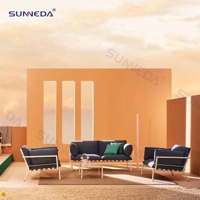 Villa Luxury Public High End Aluminum Furniture Sofa