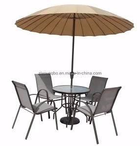 3.0m-24 Fiberglass Ribs Outdoor Garden Crank Patio Umbrella