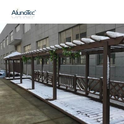 Multiple Uses Sun Shade Metal Pergola With A Pergola System