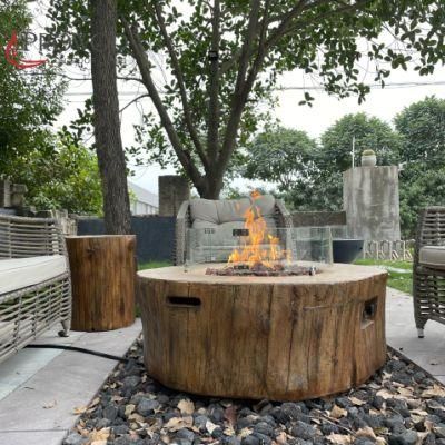 Firewood Gas Propane Garden Heating Fireplace Stove Fire Table Fire Pit Fire Column