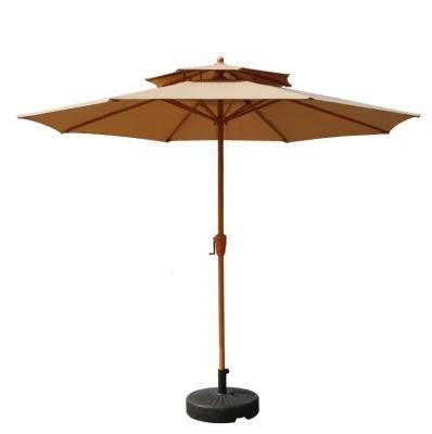 Outdoor Garden Parasol Patio Sun Cantileve Umbrella Beach Unbrella