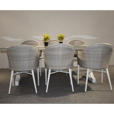 Ceramic Glass Outdoor Sets on Sale Rattan Cube Dining Set