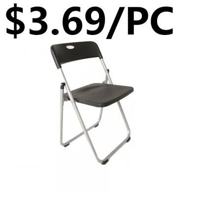 Modern Design Portable Metal Leg Hotel Fishng Dining Folding Chair