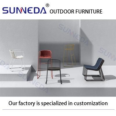 Stackable Small Space Patio Pool Simplicity Light Chairs Outdoor Furniture