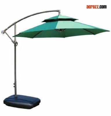 China Garden Outdoor Patio Beach Parasol Umbrella Sunshade Double Top