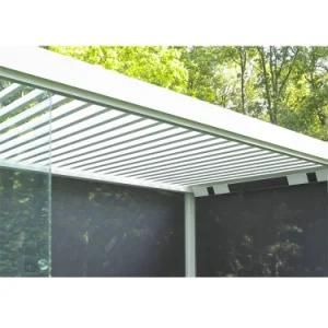 Customized Garden Decoration System Pergola Aluminum Louver Roof