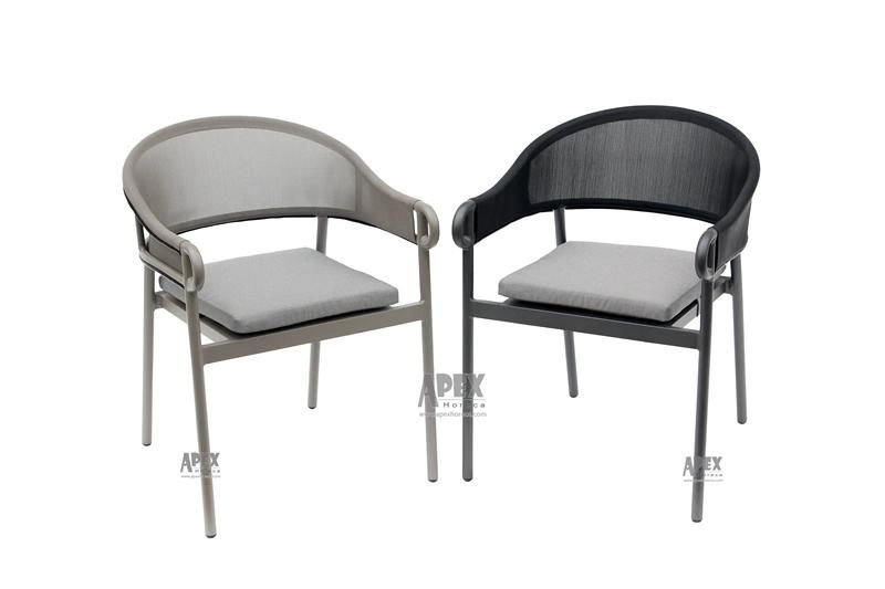 Modern Outdoor Home Wholesale Restaurant Dining Aluminum Chair