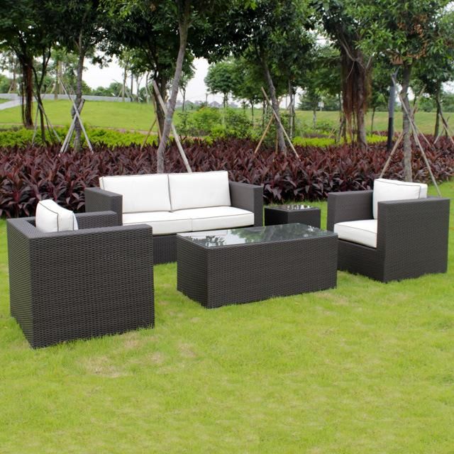 C-Outdoor Wicker Sofa Patio Furniture