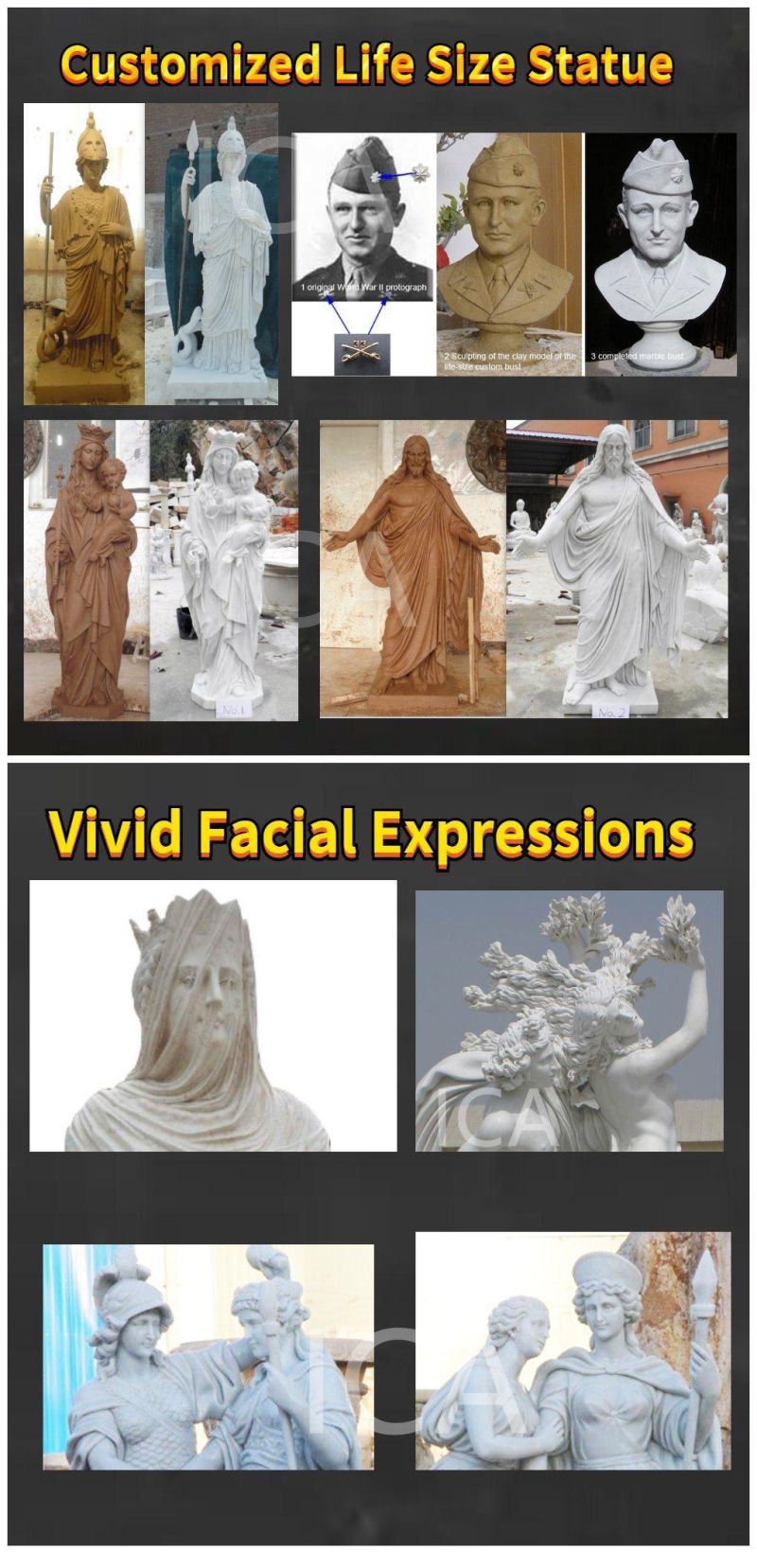 Western Artifical Garden Decoration Marble Gazebo with Lady Sculptures