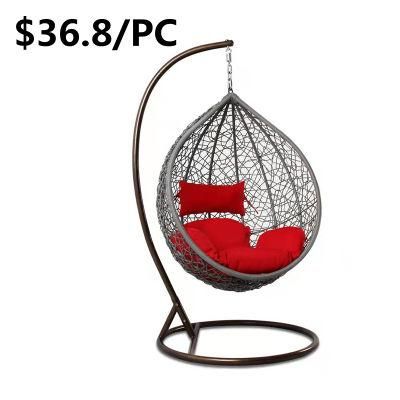 Fashion Lounge Design Hanging Outdoor PE Rattan Bird&prime; S Nest Swing Chair